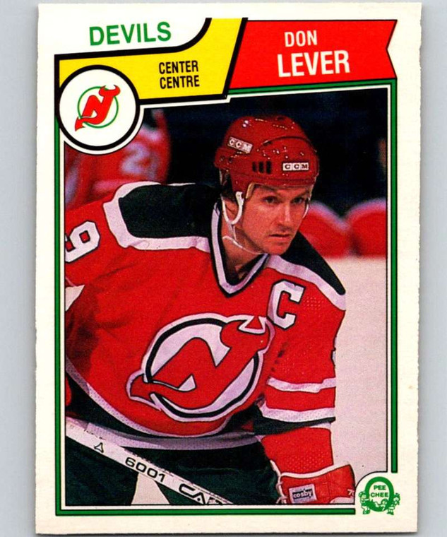 1983-84 O-Pee-Chee #231 Don Lever VG New Jersey Devils 