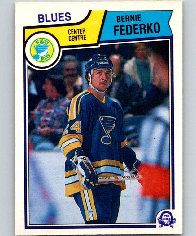1983-84 O-Pee-Chee #315 Bernie Federko VG St. Louis Blues 