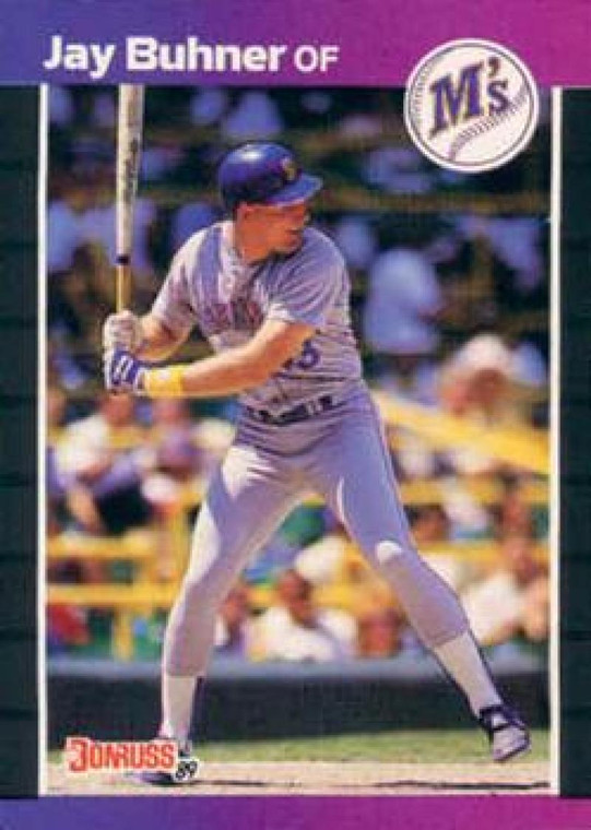 1989 Donruss #581 Jay Buhner NM-MT Seattle Mariners 