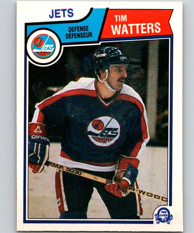 1983-84 O-Pee-Chee #394 Tim Watters VG Winnipeg Jets 