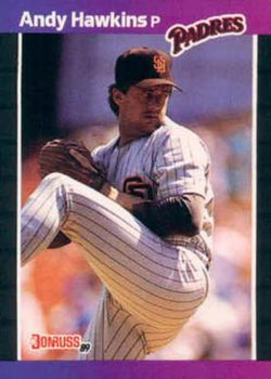 1989 Donruss #583 Andy Hawkins DP NM-MT San Diego Padres 