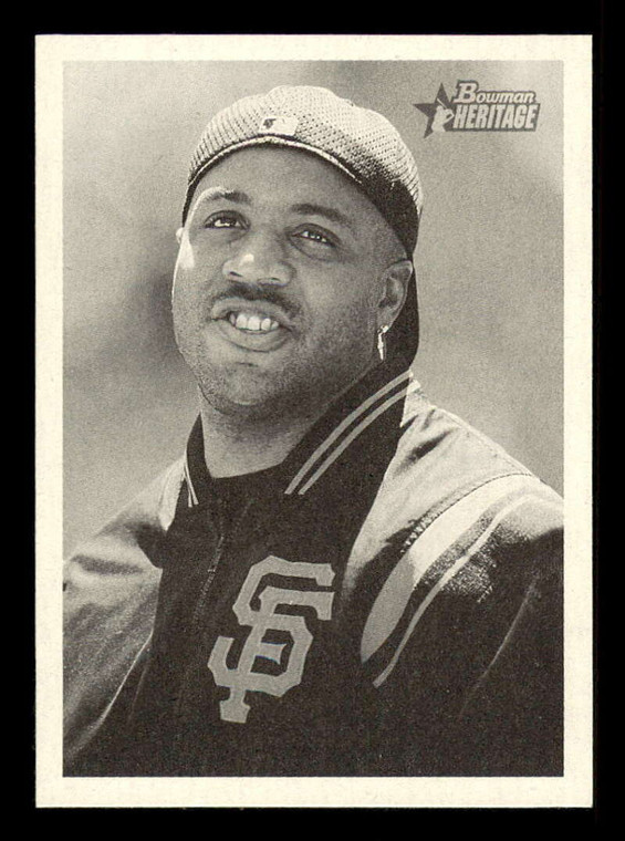 2001 Bowman Heritage #13 Barry Bonds NM-MT  San Francisco Giants 