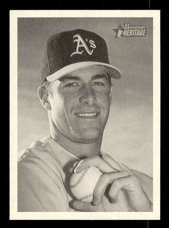 2001 Bowman Heritage #70 Mark Mulder NM-MT  Oakland Athletics 