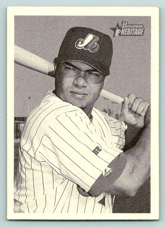 2001 Bowman Heritage #84 Jose Vidro NM-MT  Montreal Expos 