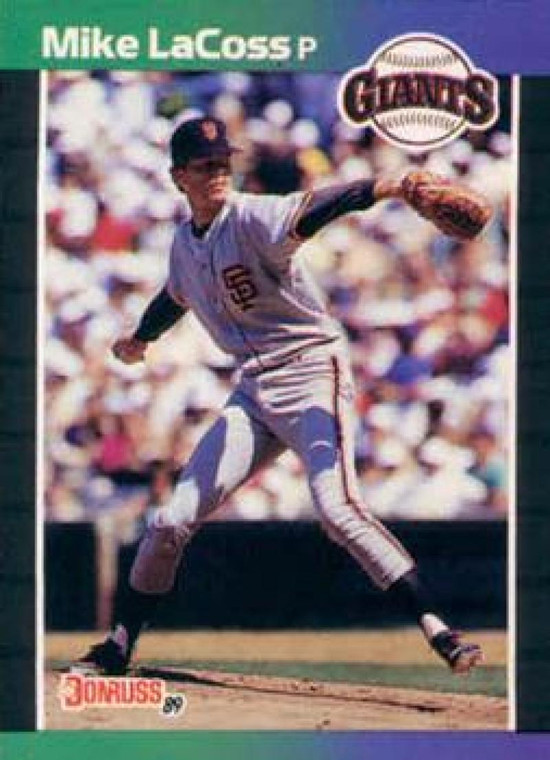 1989 Donruss #602 Mike LaCoss NM-MT San Francisco Giants 
