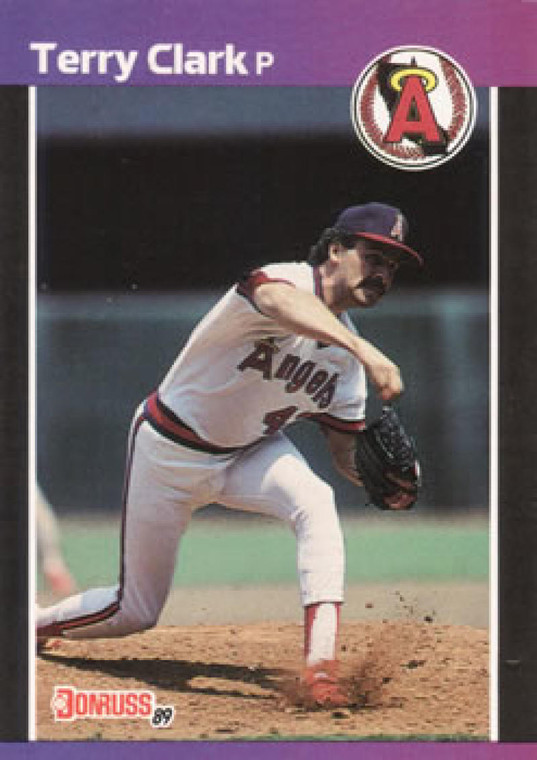 1989 Donruss #607 Terry Clark DP NM-MT RC Rookie California Angels 