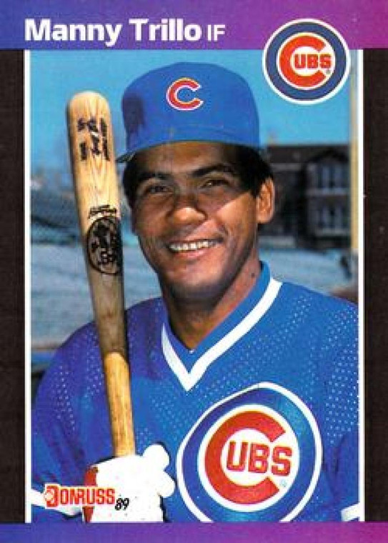 1989 Donruss #608 Manny Trillo DP NM-MT Chicago Cubs 