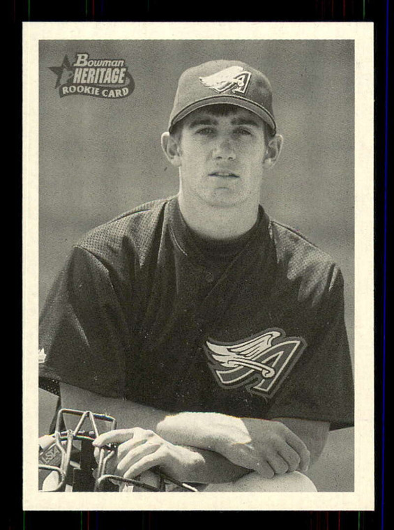 2001 Bowman Heritage #330 Jeff Mathis NM-MT  RC Rookie Anaheim Angels 