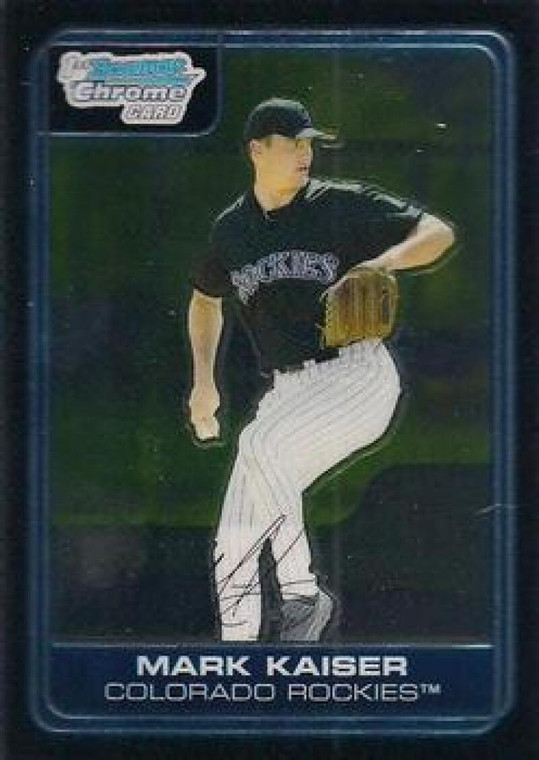 2006 Bowman Chrome Prospects #BC32 Mark Kaiser NM-MT 