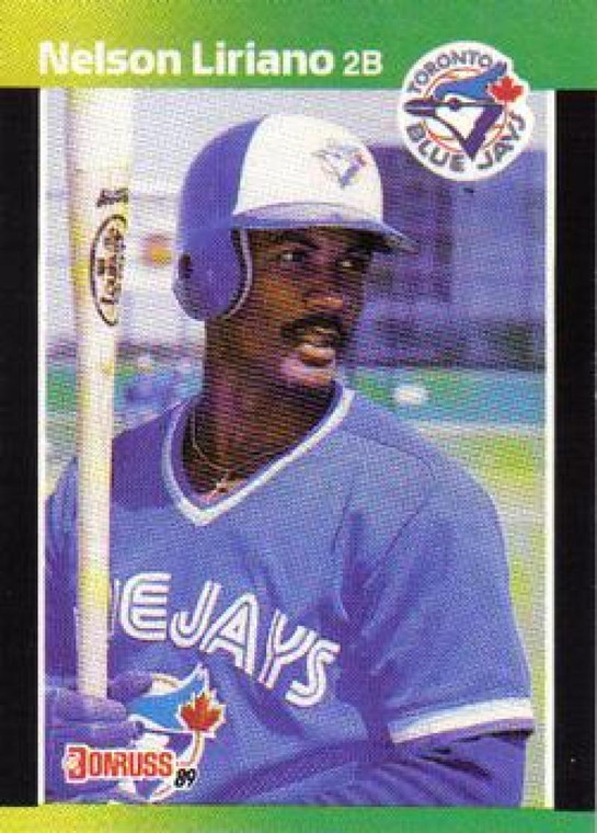 1989 Donruss #627 Nelson Liriano DP NM-MT Toronto Blue Jays 