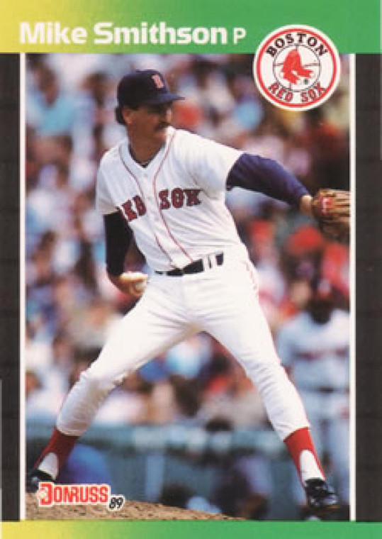 1989 Donruss #628 Mike Smithson DP NM-MT Boston Red Sox 