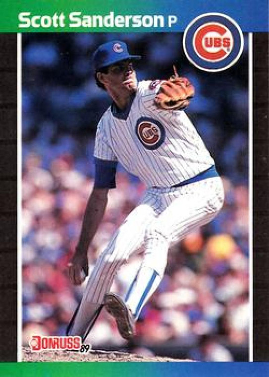 1989 Donruss #629 Scott Sanderson NM-MT Chicago Cubs 