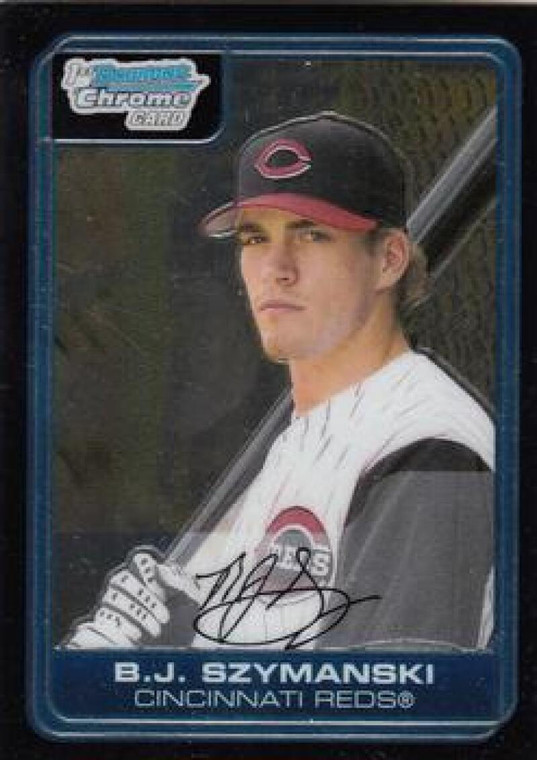 2006 Bowman Chrome Prospects #BC220 B.J. Szymanski NM-MT Cincinnati Reds 