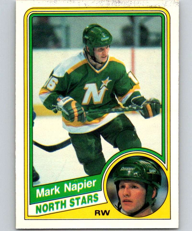 1984-85 O-Pee-Chee #105 Mark Napier VG  Minnesota North Stars 