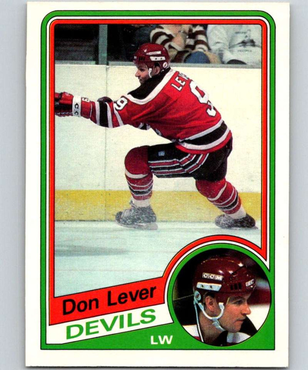 1984-85 O-Pee-Chee #112 Don Lever VG  New Jersey Devils 