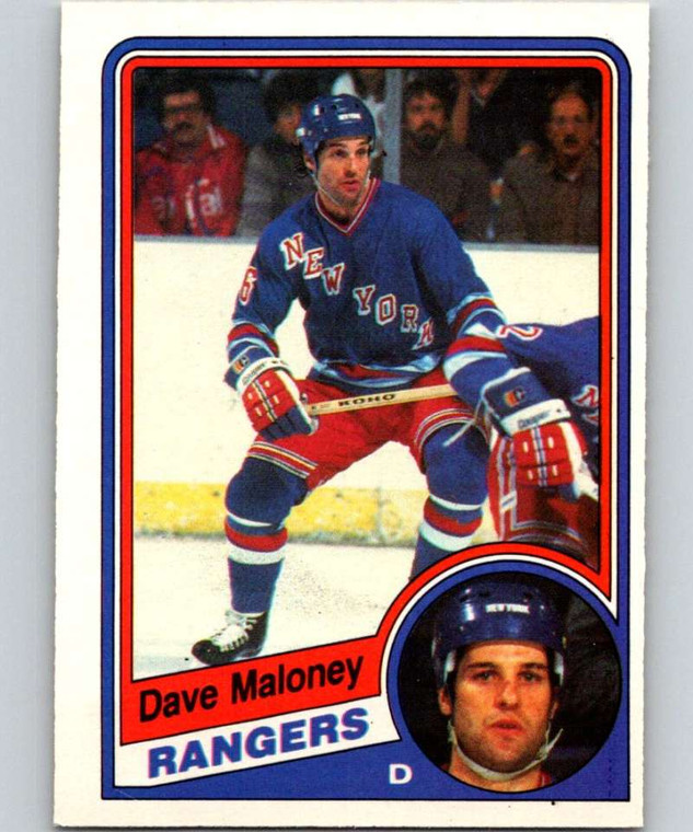 1984-85 O-Pee-Chee #146 Dave Maloney VG  New York Rangers 
