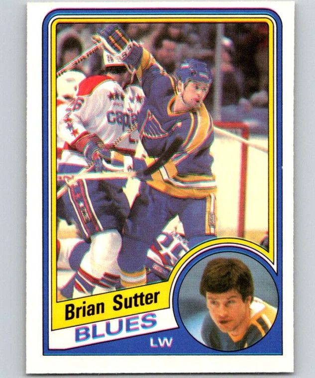 1984-85 O-Pee-Chee #192 Brian Sutter VG  St. Louis Blues 