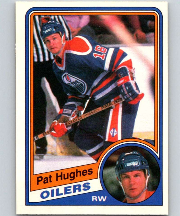 1984-85 O-Pee-Chee #245 Pat Hughes VG  Edmonton Oilers 
