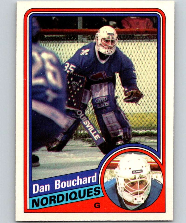 1984-85 O-Pee-Chee #277 Dan Bouchard VG  Quebec Nordiques 