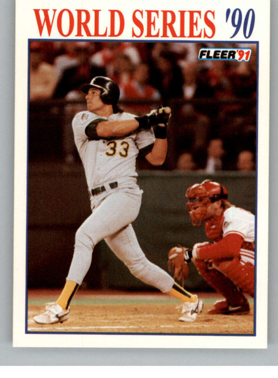 1991 Fleer World Series #6 Dave Stewart NM-MT  Oakland Athletics 