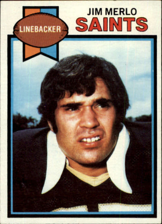1979 Topps #314 Jim Merlo VG New Orleans Saints 
