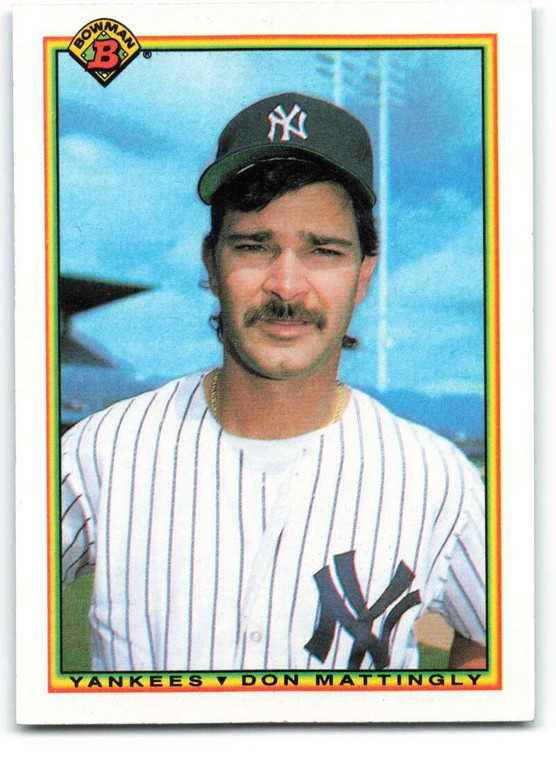 1990 Bowman #443 Don Mattingly VG New York Yankees 