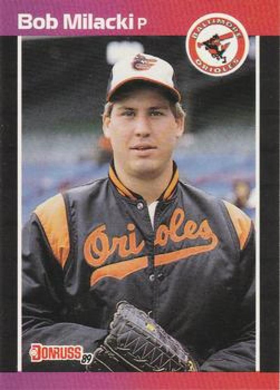 1989 Donruss #651 Bob Milacki NM-MT RC Rookie Baltimore Orioles 