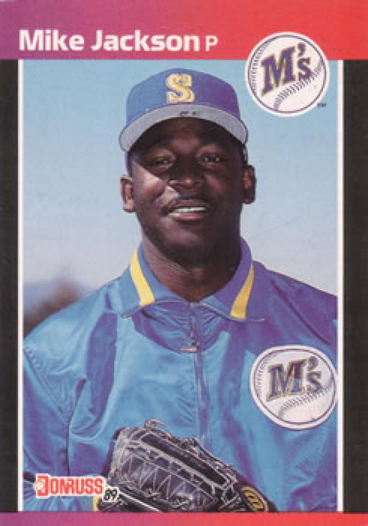 1989 Donruss #652 Mike Jackson NM-MT Seattle Mariners 