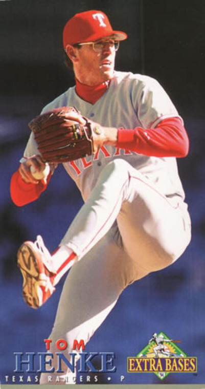 1994 Fleer Extra Bases #180 Tom Henke VG Texas Rangers 