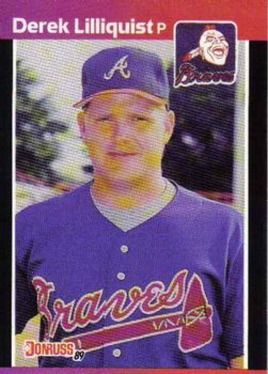 1989 Donruss #653 Derek Lilliquist NM-MT RC Rookie Atlanta Braves 