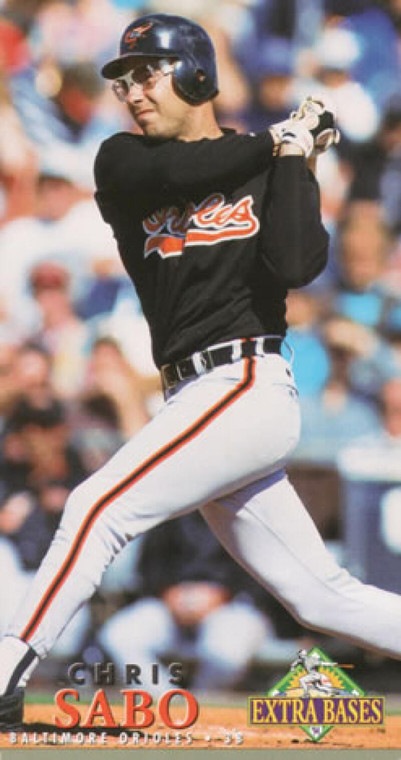 1994 Fleer Extra Bases #13 Chris Sabo VG Baltimore Orioles 