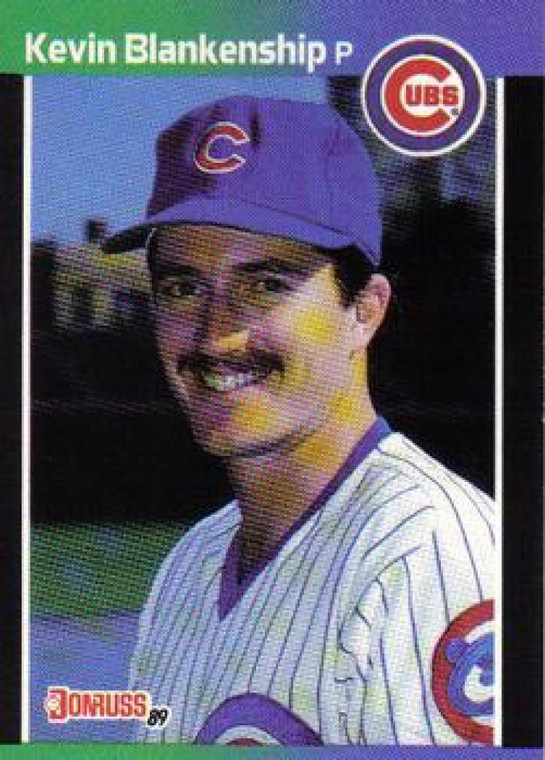 1989 Donruss #658 Kevin Blankenship NM-MT RC Rookie Chicago Cubs 