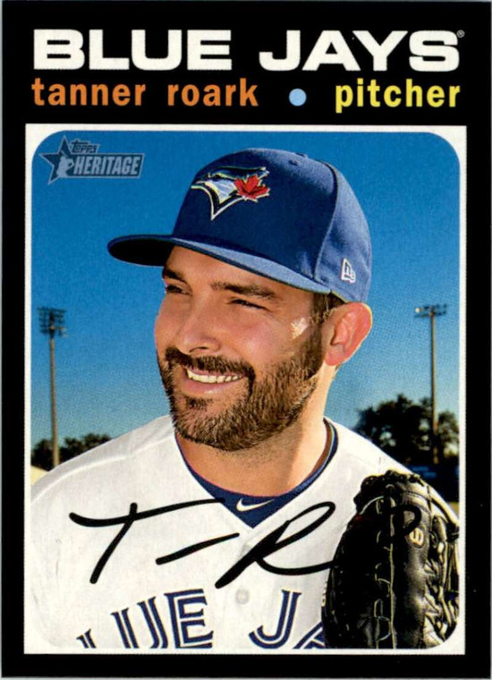 2020 Topps Heritage High Number #647 Tanner Roark NM-MT  Toronto Blue Jays 