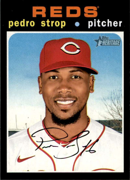 2020 Topps Heritage High Number #649 Pedro Strop NM-MT  Cincinnati Reds 