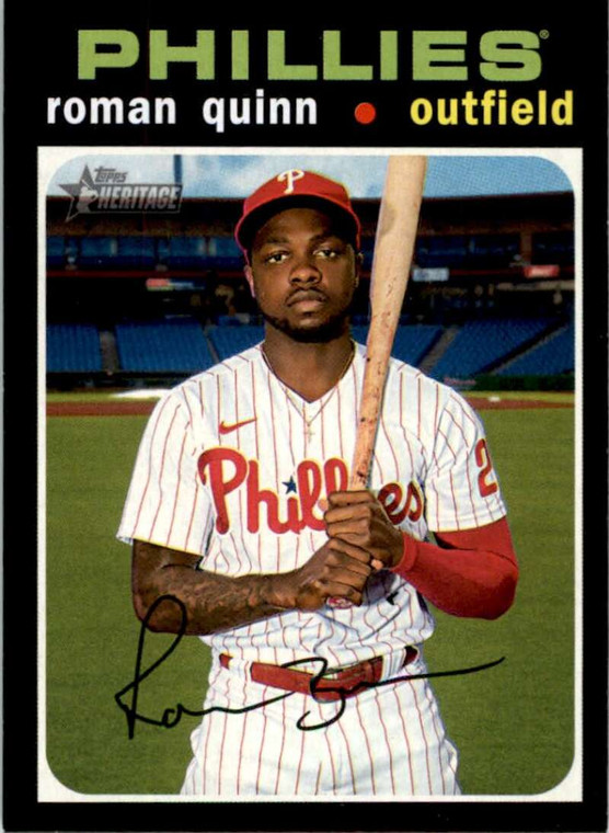 2020 Topps Heritage High Number #691 Roman Quinn NM-MT  Philadelphia Phillies 