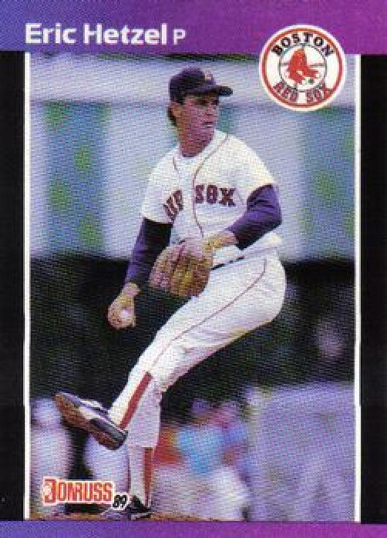 1989 Donruss #660 Eric Hetzel NM-MT RC Rookie Boston Red Sox 