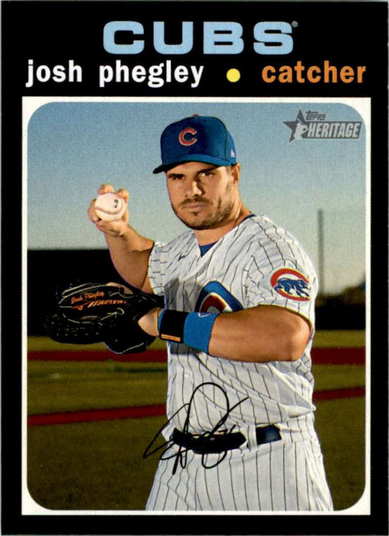 2020 Topps Heritage High Number #688 Josh Phegley NM-MT  Chicago Cubs 