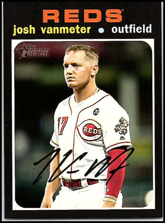 2020 Topps Heritage #105 Josh VanMeter NM-MT Cincinnati Reds 