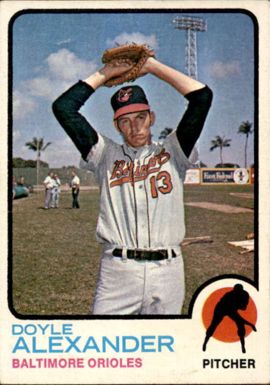1973 Topps #109 Doyle Alexander VG Baltimore Orioles 
