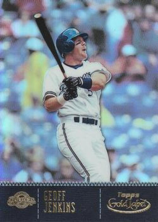 2001 Topps Gold Label Class 1 #37 Geoff Jenkins NM-MT  Milwaukee Brewers 