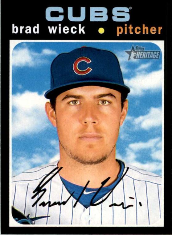 2020 Topps Heritage High Number #668 Brad Wieck NM-MT  Chicago Cubs 