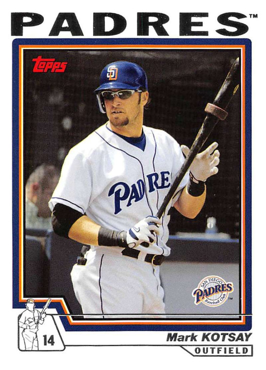 2004 Topps #3 Mark Kotsay NM-MT San Diego Padres 