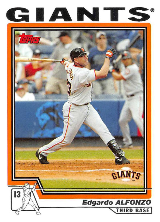 2004 Topps #4 Edgardo Alfonzo NM-MT San Francisco Giants 