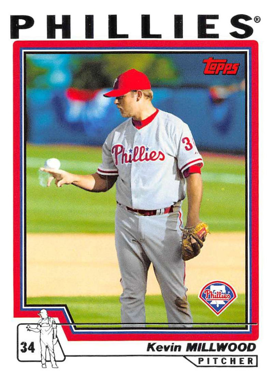 2004 Topps #11 Kevin Millwood NM-MT Philadelphia Phillies 