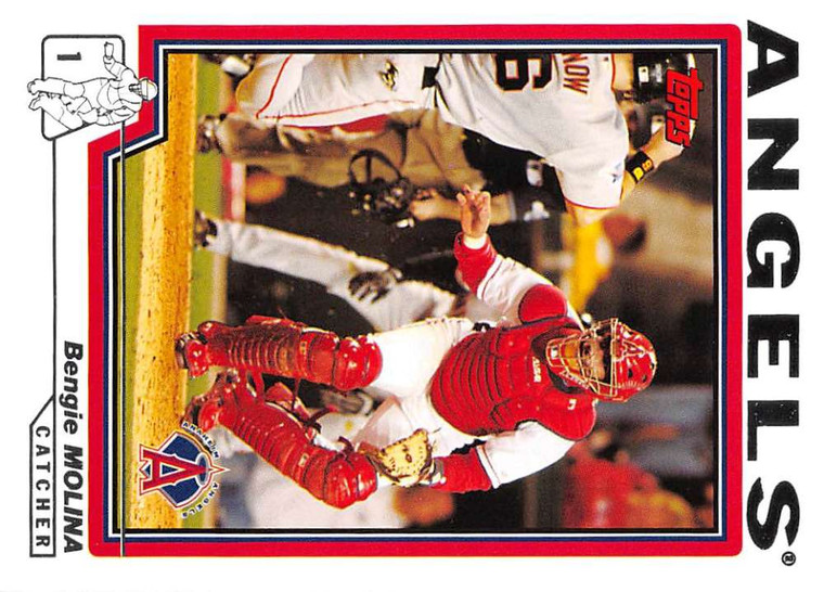 2004 Topps #12 Bengie Molina NM-MT Anaheim Angels 