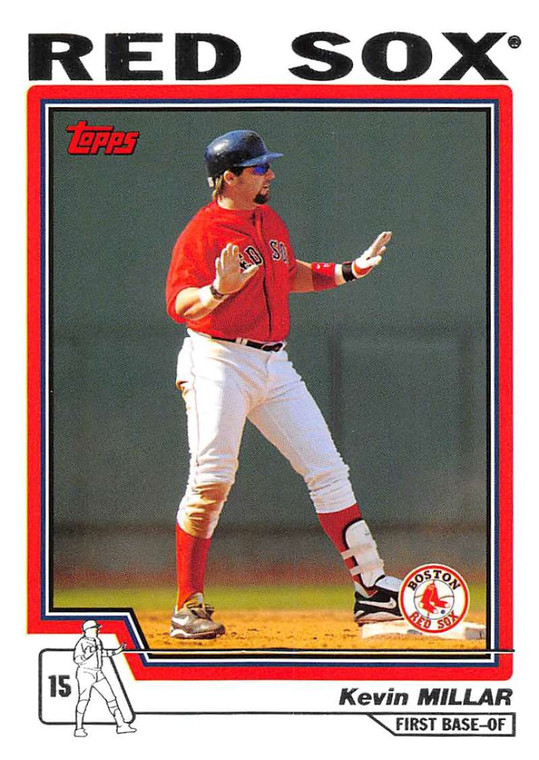 2004 Topps #17 Kevin Millar NM-MT Boston Red Sox 
