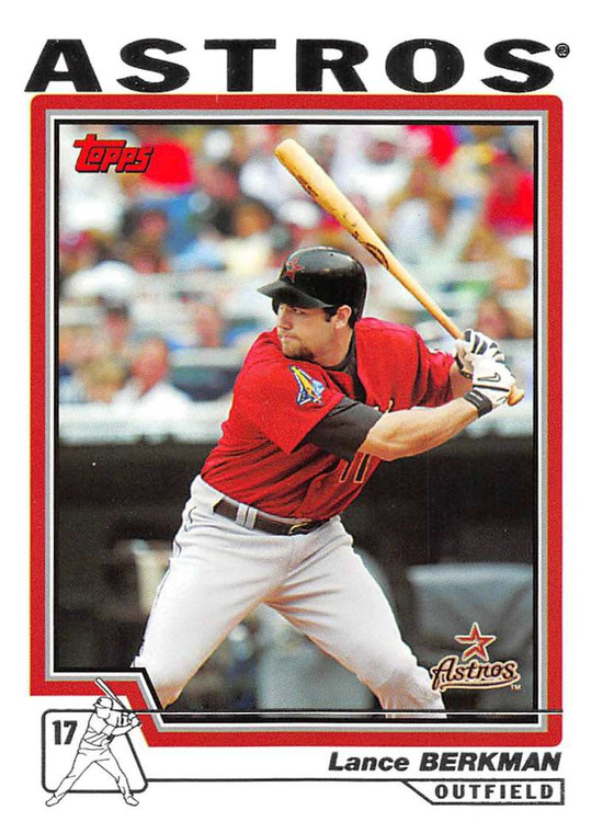 2004 Topps #25 Lance Berkman NM-MT Houston Astros 