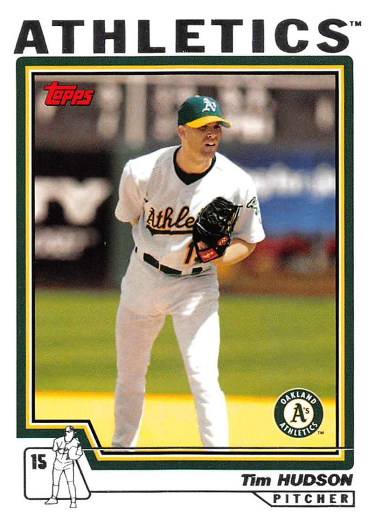 2004 Topps #30 Tim Hudson NM-MT Oakland Athletics 