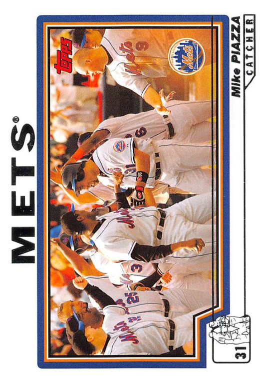 2004 Topps #31 Mike Piazza NM-MT New York Mets 