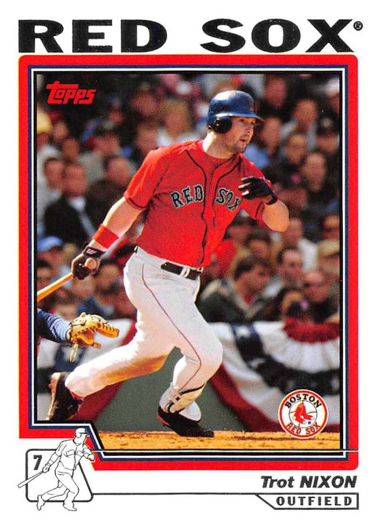 2004 Topps #47 Trot Nixon NM-MT Boston Red Sox 